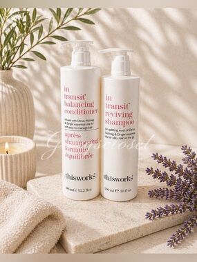 SHAMPOO & CONDITIONER THIS WORKS TRANSITE